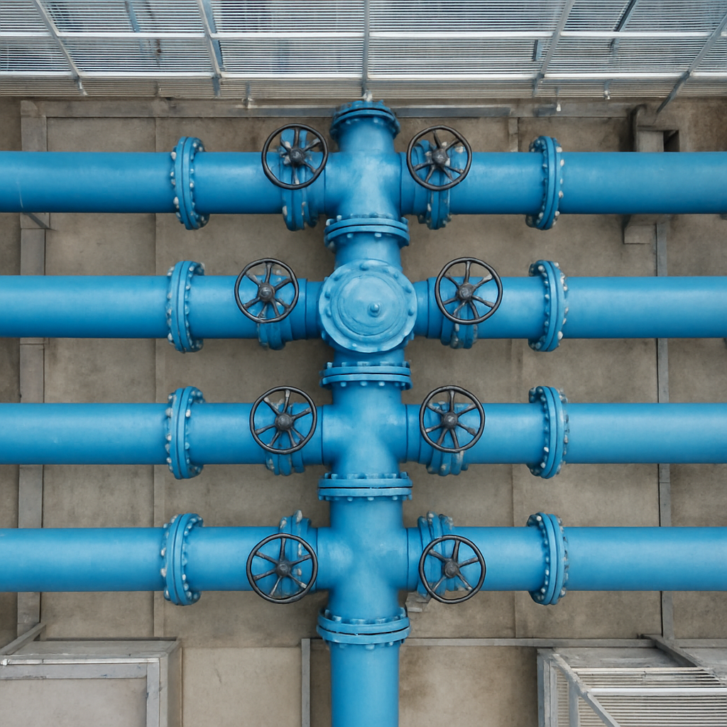 Municipal Water Distribution Network — Smart Actuated Valve System